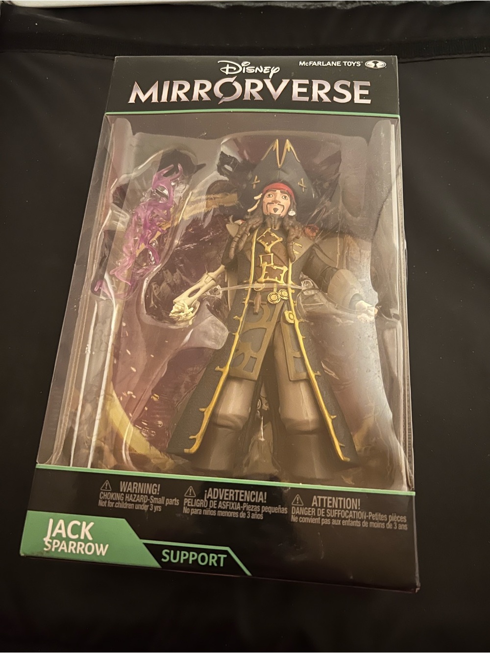 NWT McFarlane Toys Disney Mirrorverse Jack Sparrow Action Figure